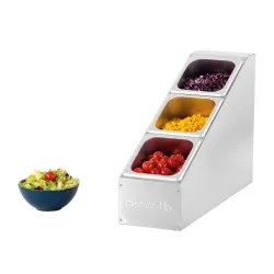 Полка для салат-бара 3 х GN1/6