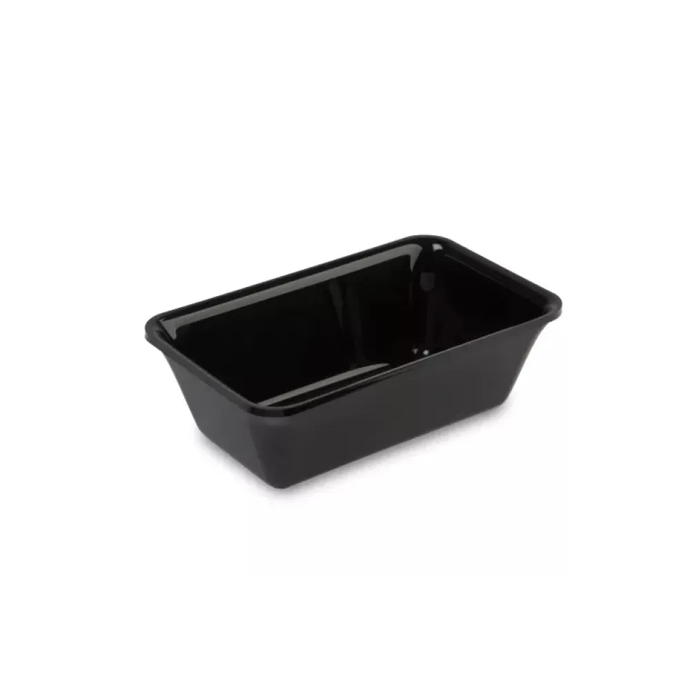 Контейнер Plexi GN 1/4 глубиной 80 мм из полиметилметакрилата Чёрный (A00002756)