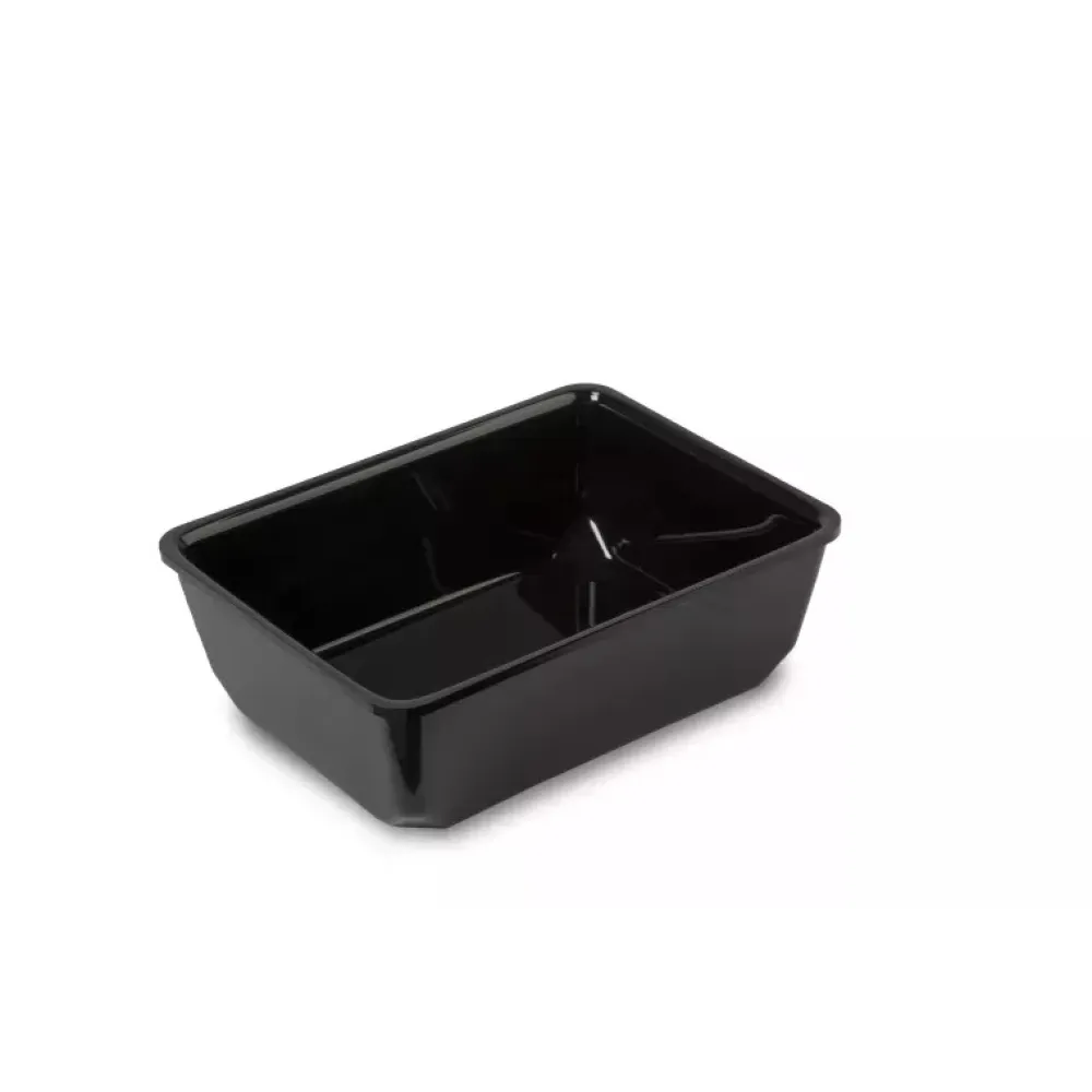 Контейнер Plexi GN 1/5 глубиной 80 мм из полиметилметакрилата Чёрный (A00006229)