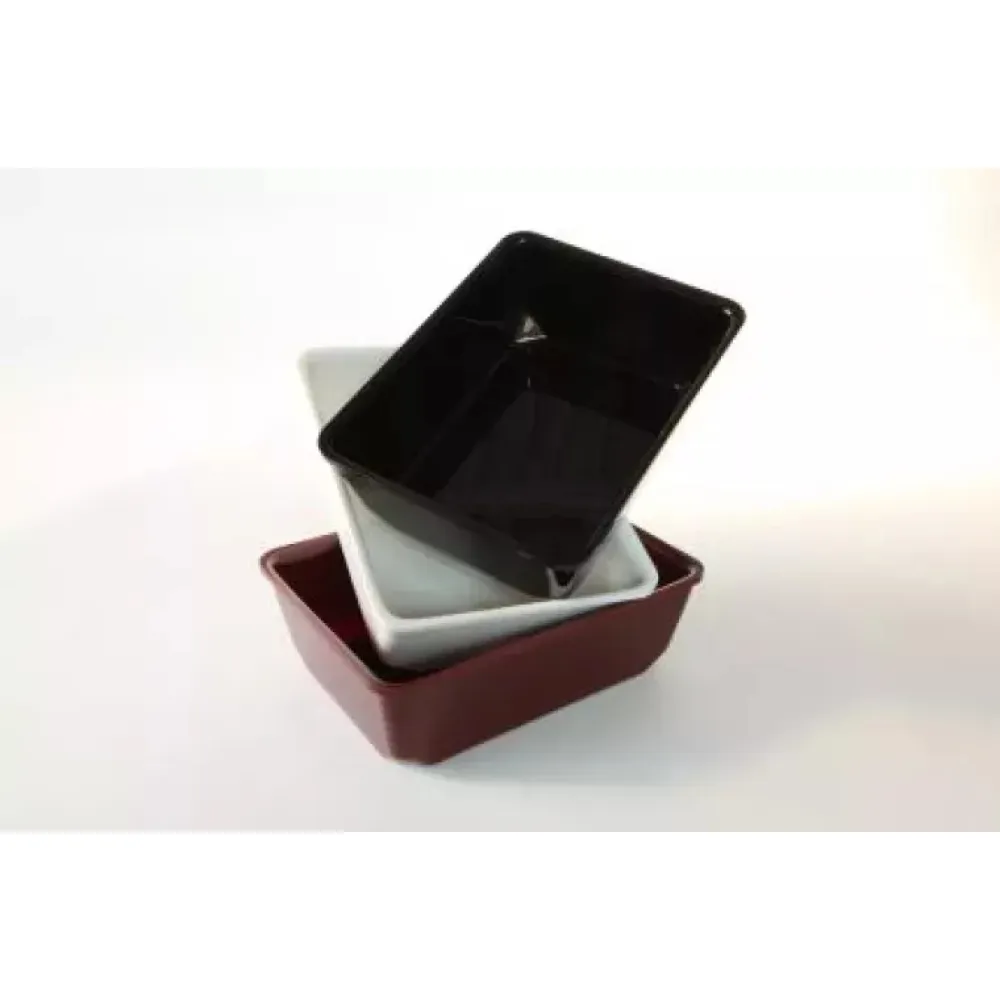 Контейнер Plexi GN 1/5 глубиной 80 мм из полиметилметакрилата Чёрный (A00006229)