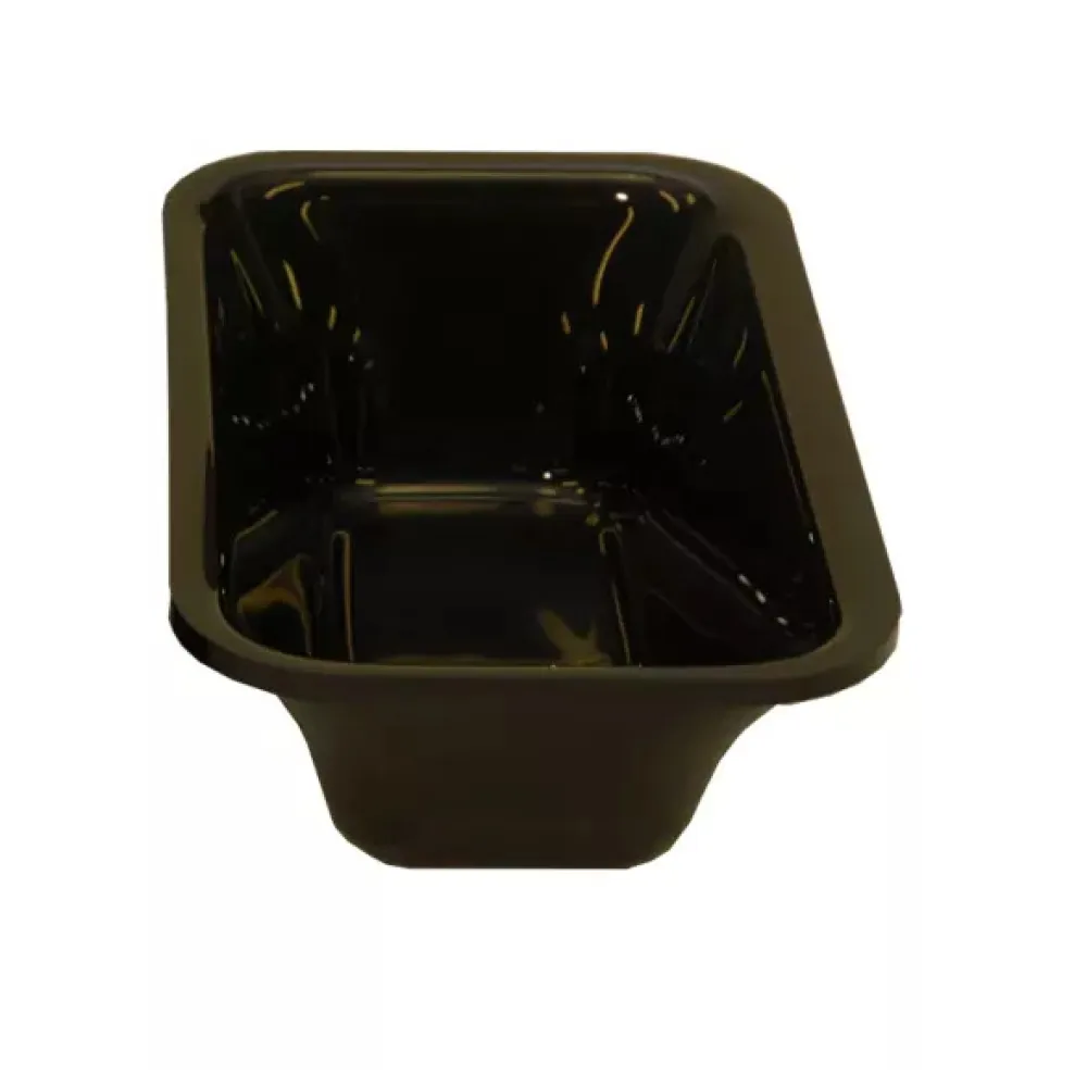 Контейнер Plexi GN 1/9 глубиной 50 мм из полиметилметакрилата Чёрный (A00007287)