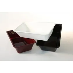 Контейнер Plexi GN 1/3 глубиной 80 мм из полиметилметакрилата Белый