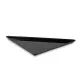 Контейнер Plexi Triangle из полиметилметакрилата, 400x400x530x50 мм, чёрный (A00017600)