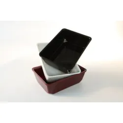 Контейнер Plexi GN 1/5 глубиной 80 мм из полиметилметакрилата белый