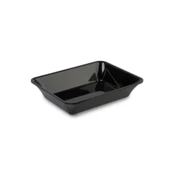 Контейнер Plexi GN 1/5 глубиной 50 мм из полиметилметакрилата Чёрный