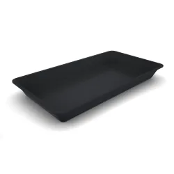 Контейнер Plexi GN 3/4 глубиной 50 мм из полиметилметакрилата Тёмно-дымчатый