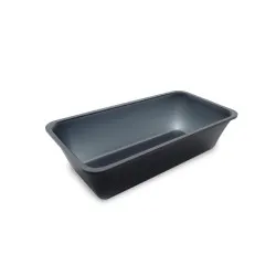 Контейнер Plexi GN 1/3 глубиной 80 мм из полиметилметакрилата Тёмно-дымчатый