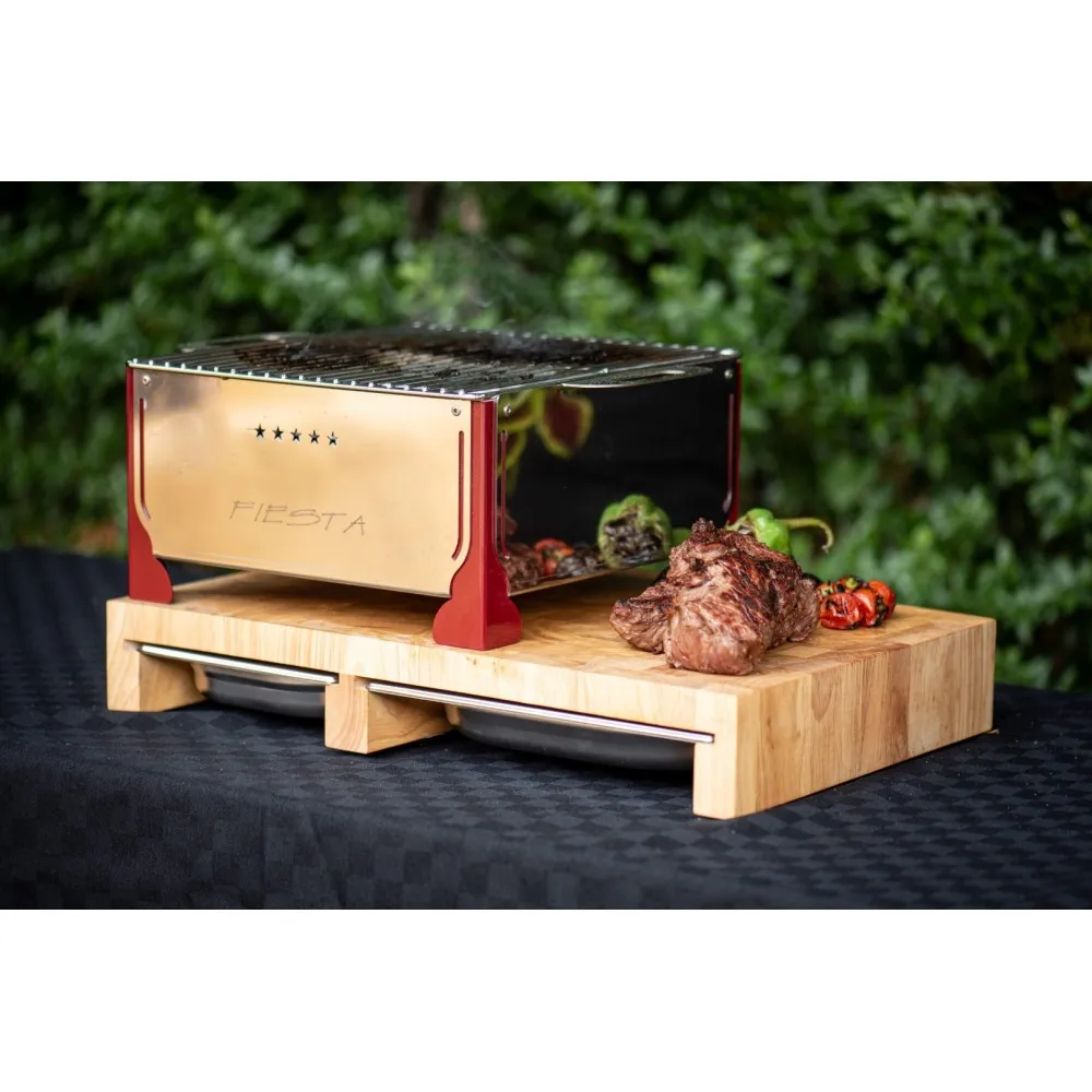 Угольный настольный гриль-барбекю Fiesta 3