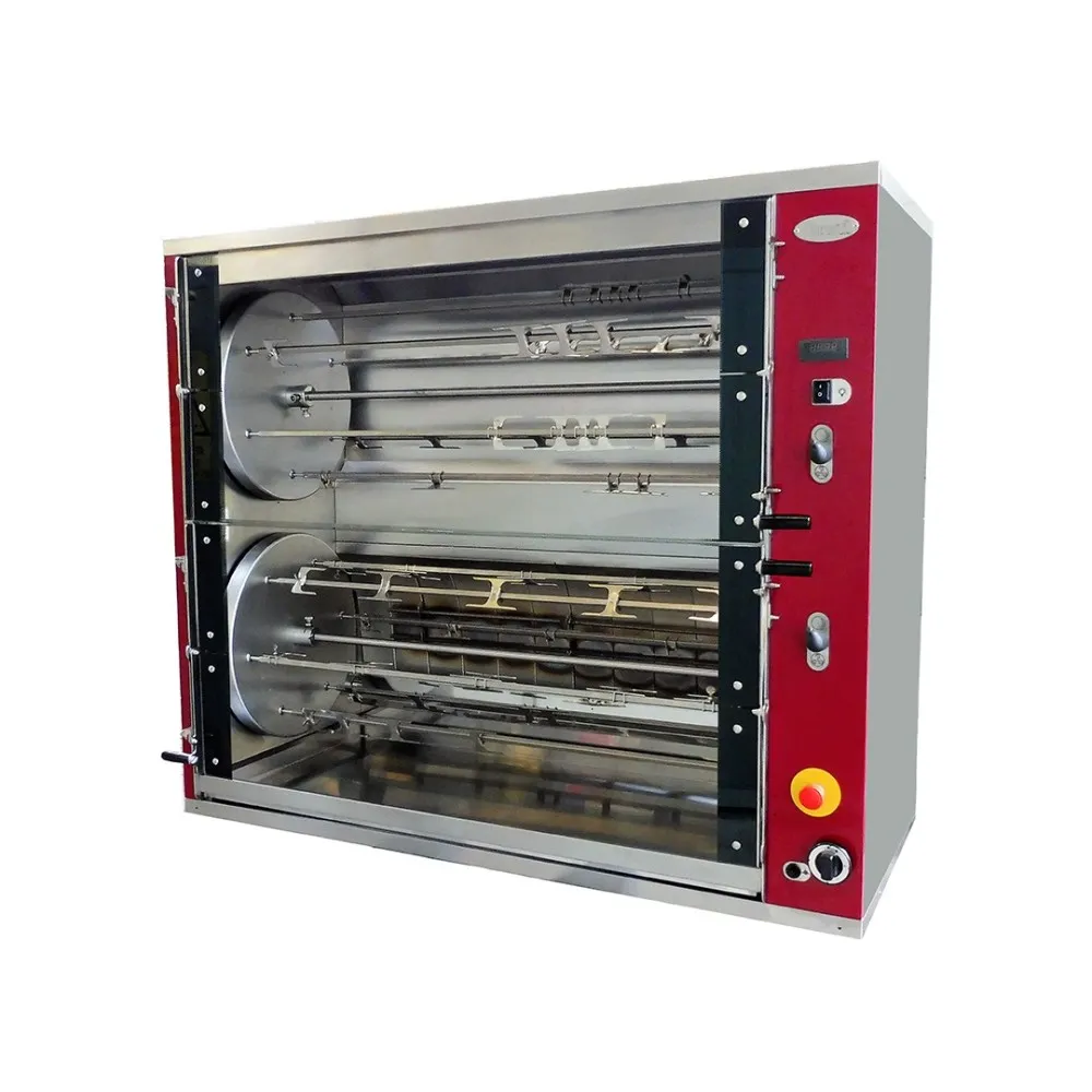 Двойной электрический гриль для курицы 84P-Double electric