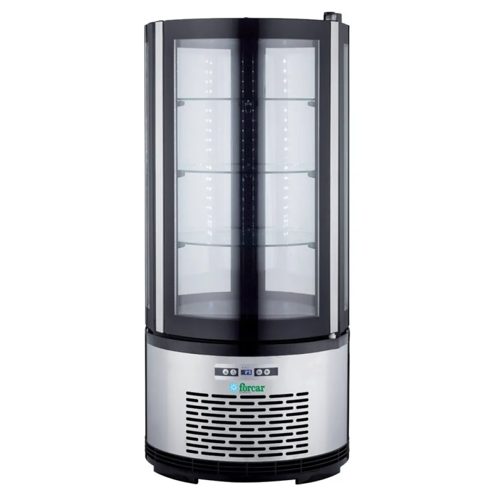 Витрины холодильные с закругленным стеклом ARC100B