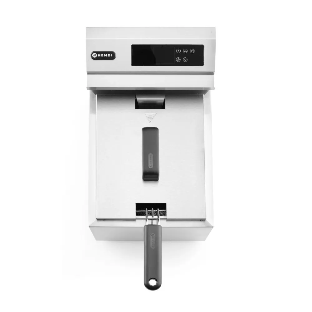 Фритюрница с цифровой панелью Profi Line со сливным краном 8 л