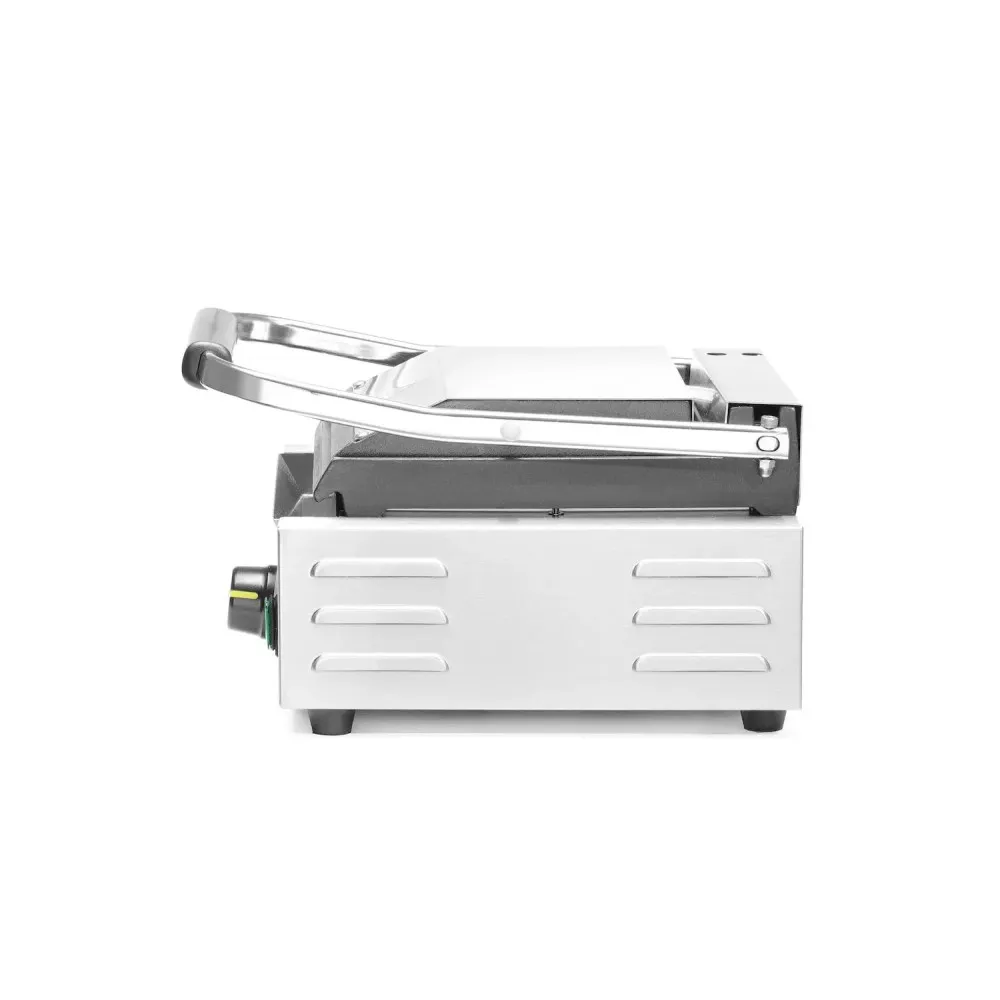 Контактный гриль – одинарная, с рифленой верхушкой и гладким низом