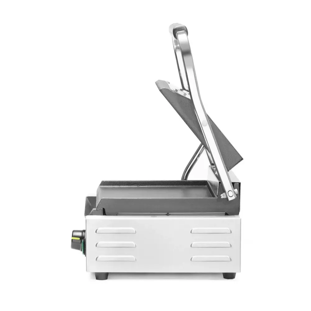 Контактный гриль – одинарная, с рифленой верхушкой и гладким низом