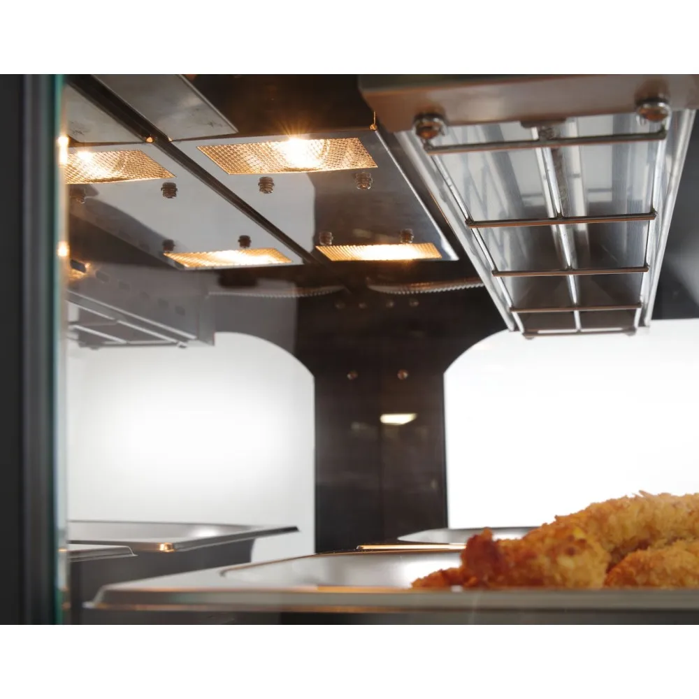 Регулируемая витрина с кварцевым обогревом 5,6кВт