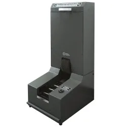 Компактная установка сухой очистки для подошв и верхней части обуви Solamat 100