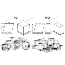 Генератор льда FHD50, 45kg/24h