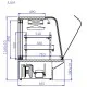 Холодная витрина JULIA 1290 мм
