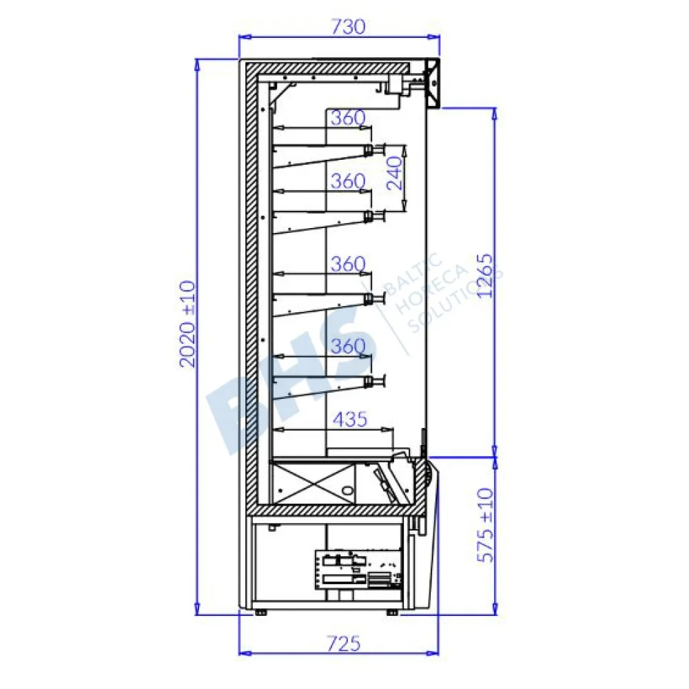 Витрина BALI 2.5