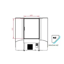 Кондитерская витрина INNOVA NZ45.110