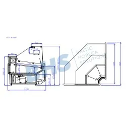Внутренний угол LUZON NW90
