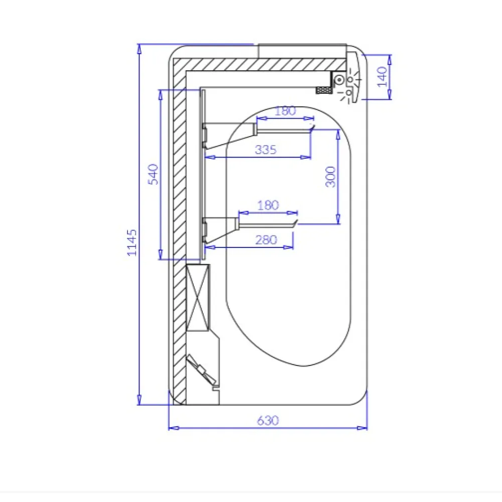 Витрина MIŁOSZ 2 1.9 REMOTE