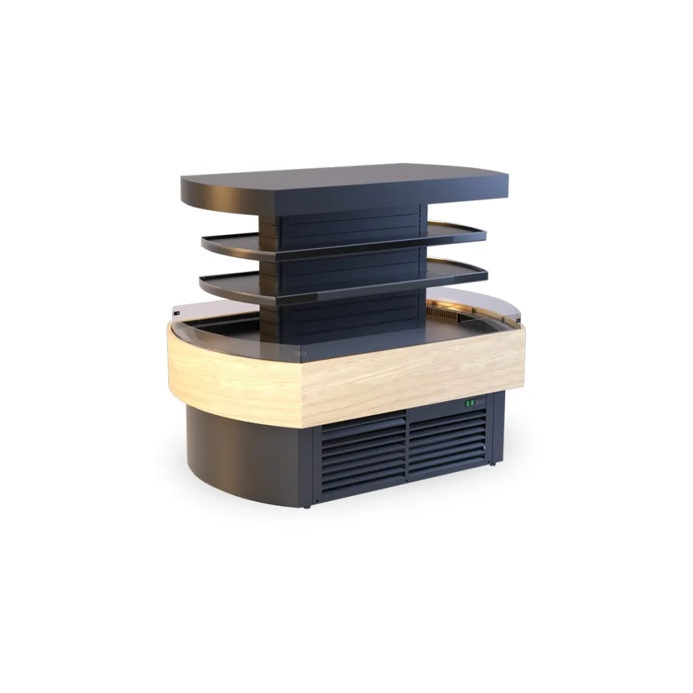 Витрина - островная FRESH ISLAND 1500 мм