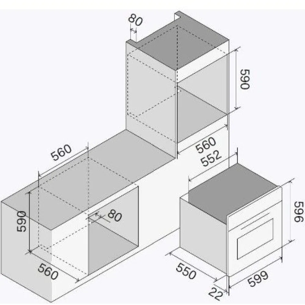 Встраиваемая духовка Professional Plus OV601ST3