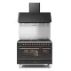 Плита с духовкой NostalgieP127NE3 120 см 7 горелок