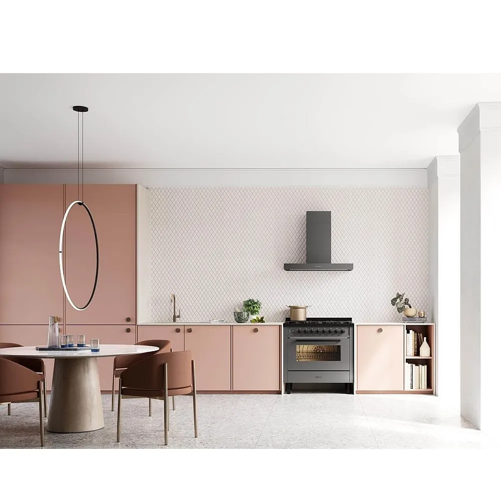 Плита с духовкой Pro Line 90 см L09-GRD/L09-MGD 6 конфорок