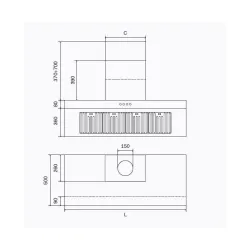 Вытяжка Professional Plus AGQ70