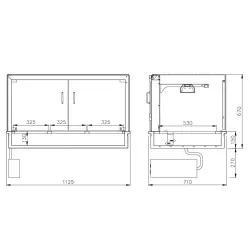 Горячая витрина BEMAR FDBM 110