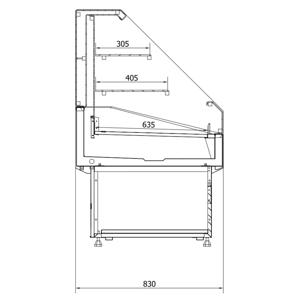 Импульсная витрина SOLO 130