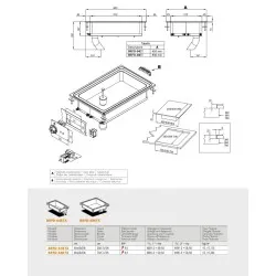 Сковорода электрическая мультифункциональная  BRFD-64ETX