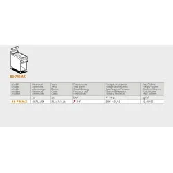 Сковорода электрическая однофазная BS-74EMX