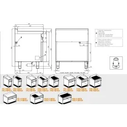 Электрическая сковорода с полкой  FTL-74ETX