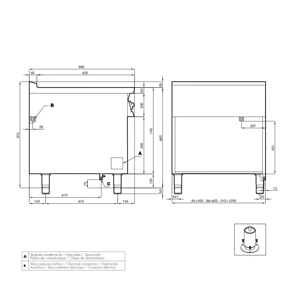 Индукционная плита PCI-98ETDX