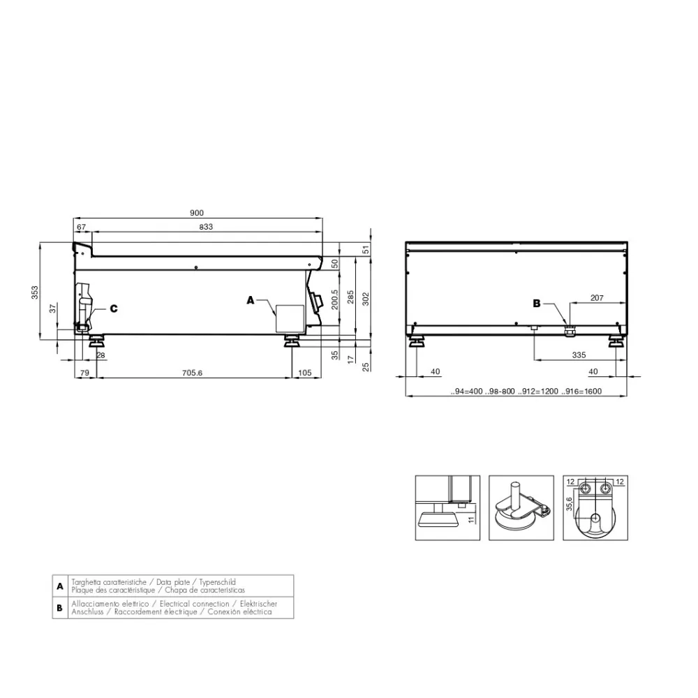 Фритюр электрический   F2/13T-98ETX