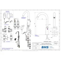 Электронный кран S005/C