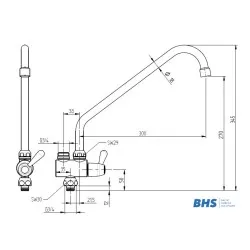 Bодопроводный кран 20211