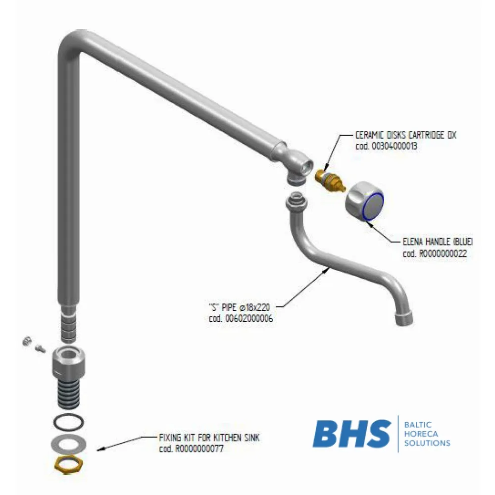 Bодопроводный кран 10101