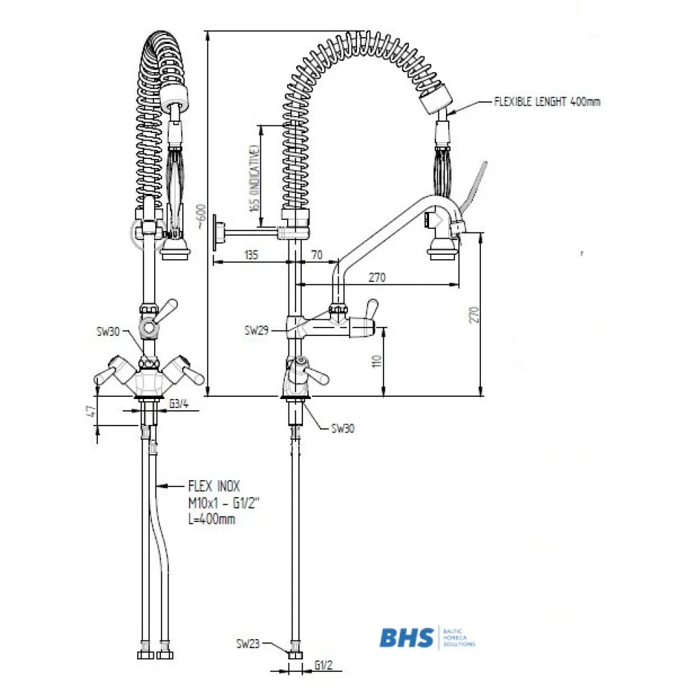 Душ со смесителем 20192
