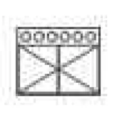 Модуль с диспенсерами для стаканчиков с дверями 950 mm