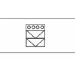 Модуль с диспенсерами для стаканчиков c ящиками 650 mm