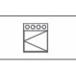 Модуль с диспенсерами для стаканчиков c дверью 650 mm