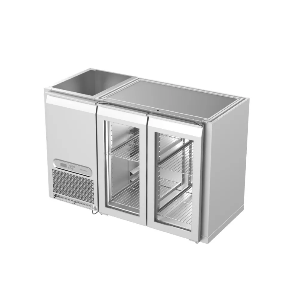 Барный морозильный модуль 2 секции