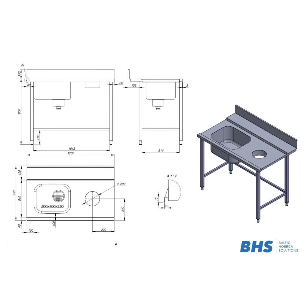 Проект - посудомоечная линия 