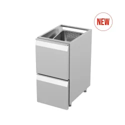 Модуль с одним нейтральным ящиком и одним ящиком для хранения льда