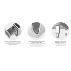 Модуль с одним нейтральным ящиком и одним ящиком для хранения льда