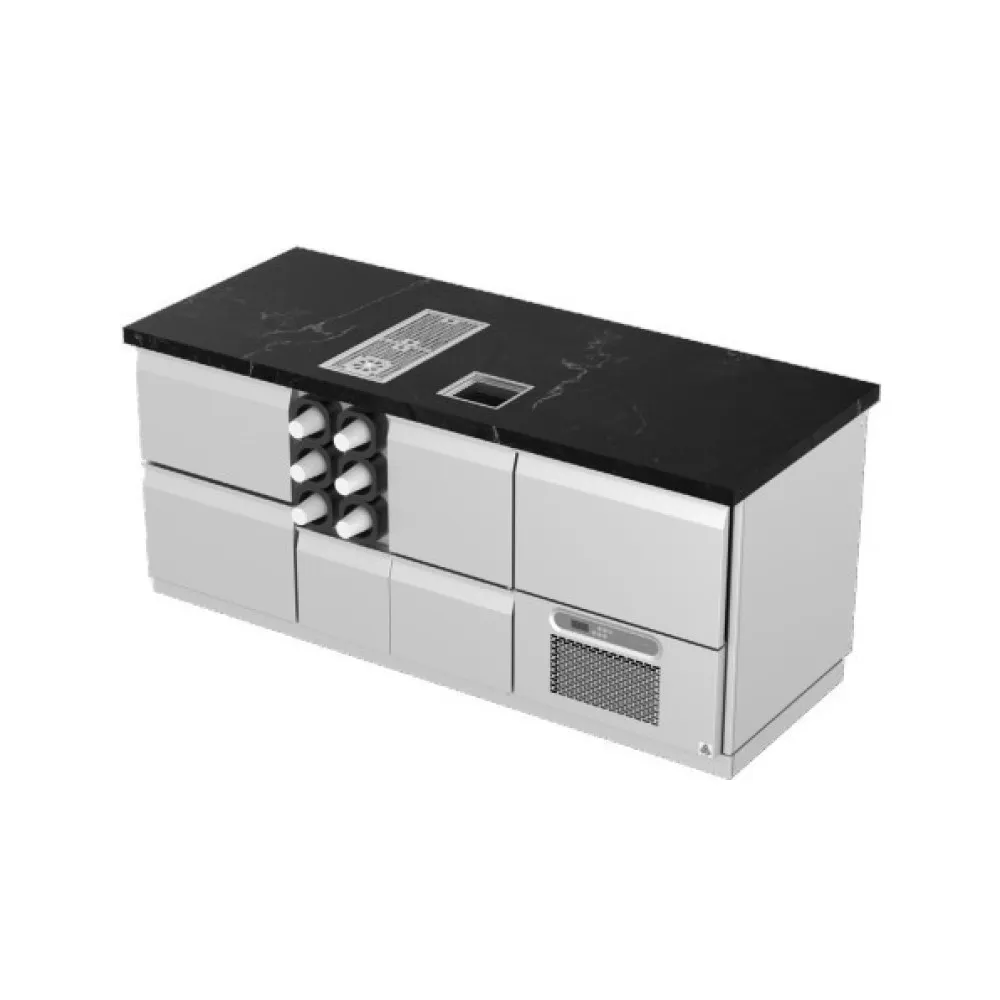 Модуль с диспенсерами для стаканчиков с дверью 500 mm