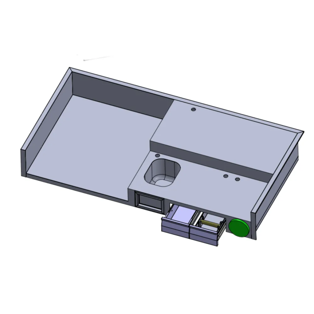Проект - рабочая поверхность с раковиной